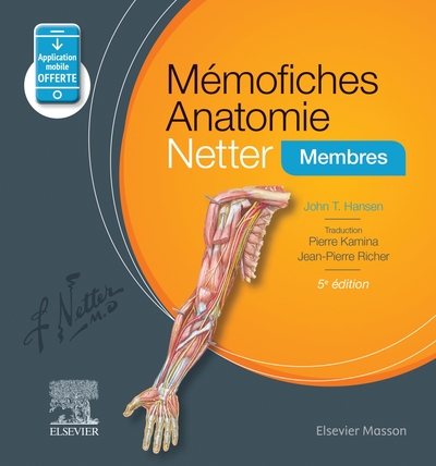 Mémofiches Anatomie Netter - Membres (9782294758706-front-cover)
