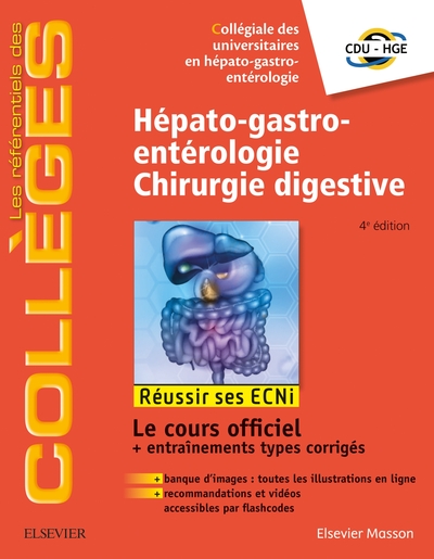 Hépato-gastro-entérologie - Chirurgie digestive, Réussir les ECNi (9782294755156-front-cover)