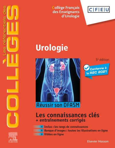 Urologie, Réussir son DFASM - Connaissances clés (9782294770715-front-cover)