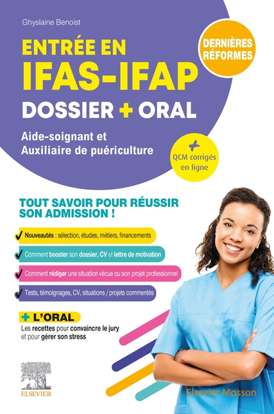 Entrée en IFAS-IFAP, DOSSIER + ORAL - Aide-soignant et Auxiliaire de puériculture (9782294774249-front-cover)