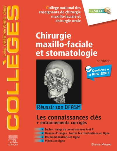 Chirurgie maxillo-faciale et stomatologie, Réussir son DFASM - Connaissances clés (9782294765827-front-cover)