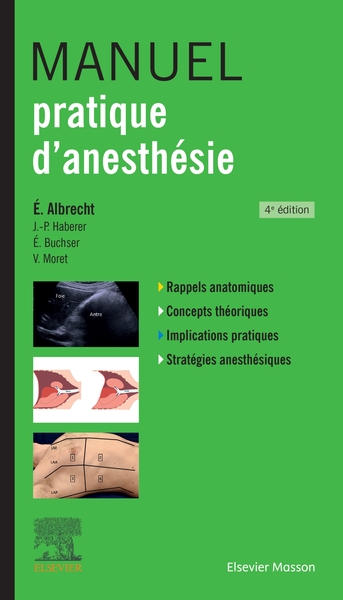 Manuel pratique d'anesthésie (9782294763052-front-cover)