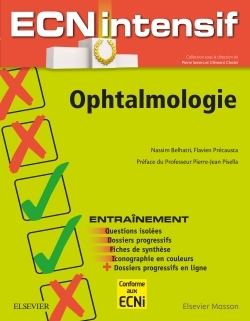 Ophtalmologie, Dossiers progressifs et questions isolées corrigés (9782294756269-front-cover)