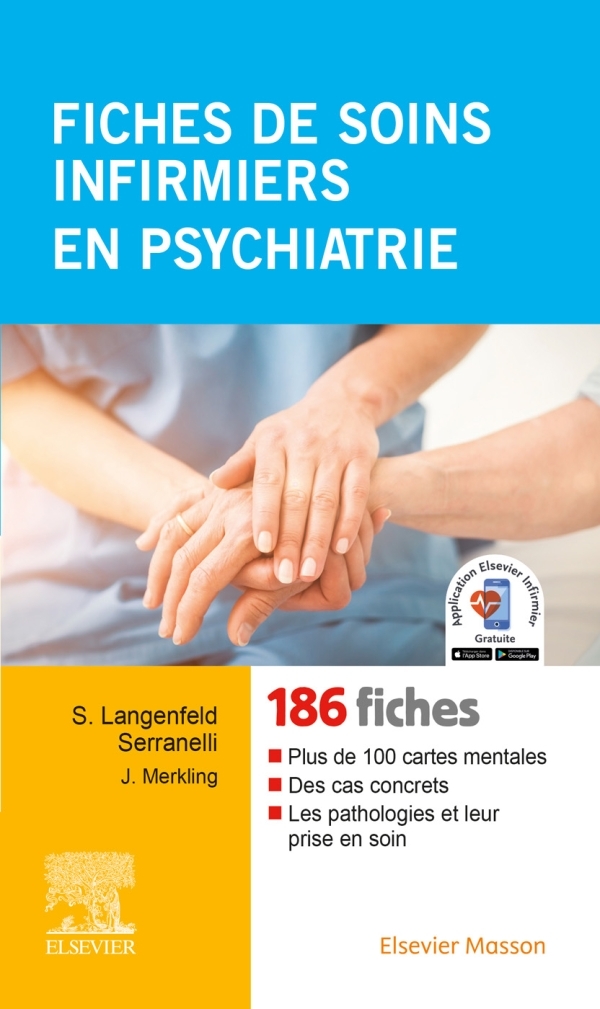 Fiches de soins infirmiers en psychiatrie (9782294756917-front-cover)