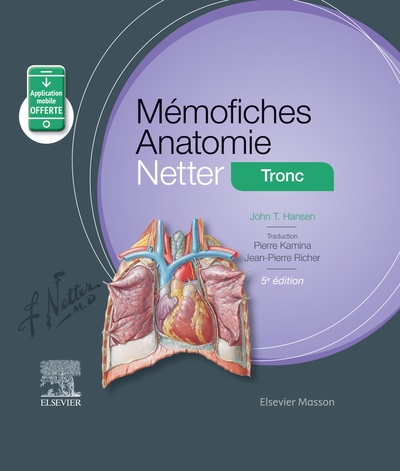 Mémofiches Anatomie Netter - Tronc (9782294758690-front-cover)