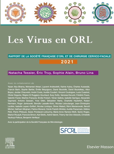 Les Virus en ORL, Rapport SFORL 2021 (9782294772931-front-cover)