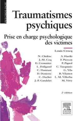 Traumatismes psychiques, Prise en charge psychologique des victimes (9782294713811-front-cover)