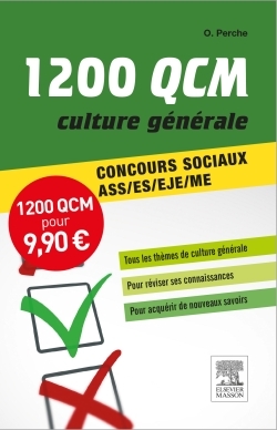 1 200 QCM Culture générale Concours sociaux (9782294742415-front-cover)