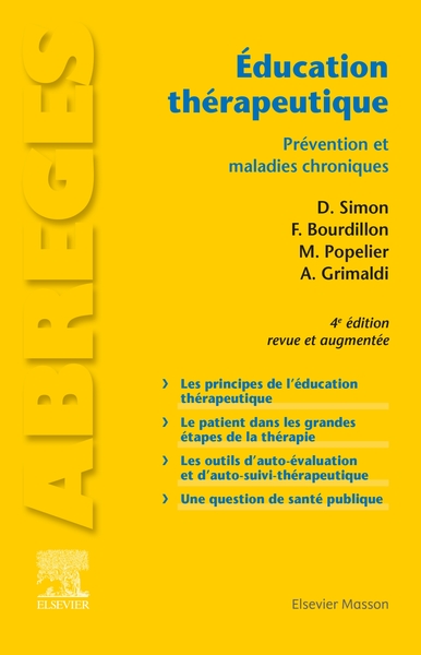 Éducation thérapeutique, Prévention et maladies chroniques (9782294769313-front-cover)