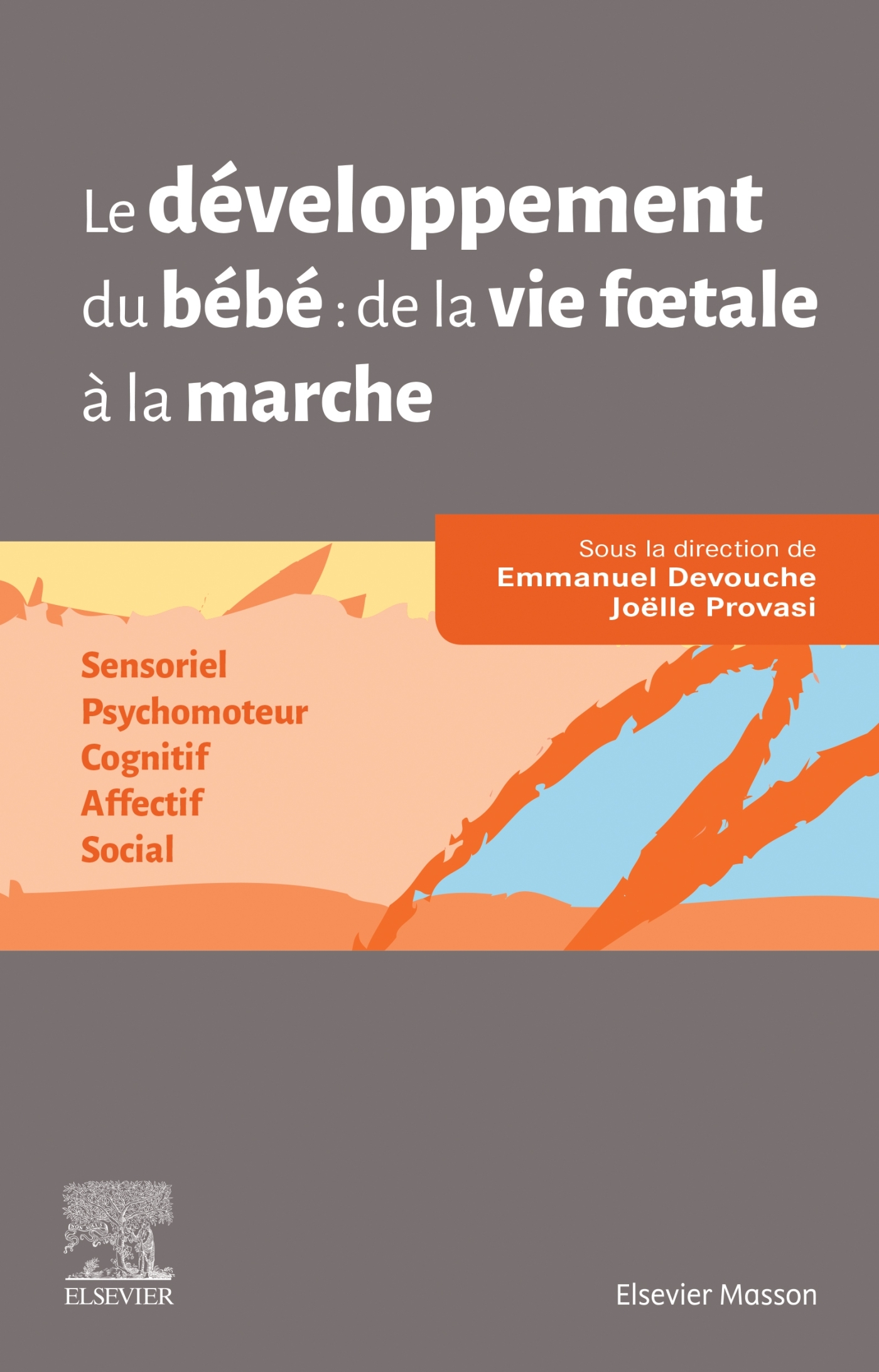 Le développement du bébé : de la vie foetale à la marche, Sensoriel - Psychomoteur - Cognitif - Affectif - Social (9782294764844-front-cover)