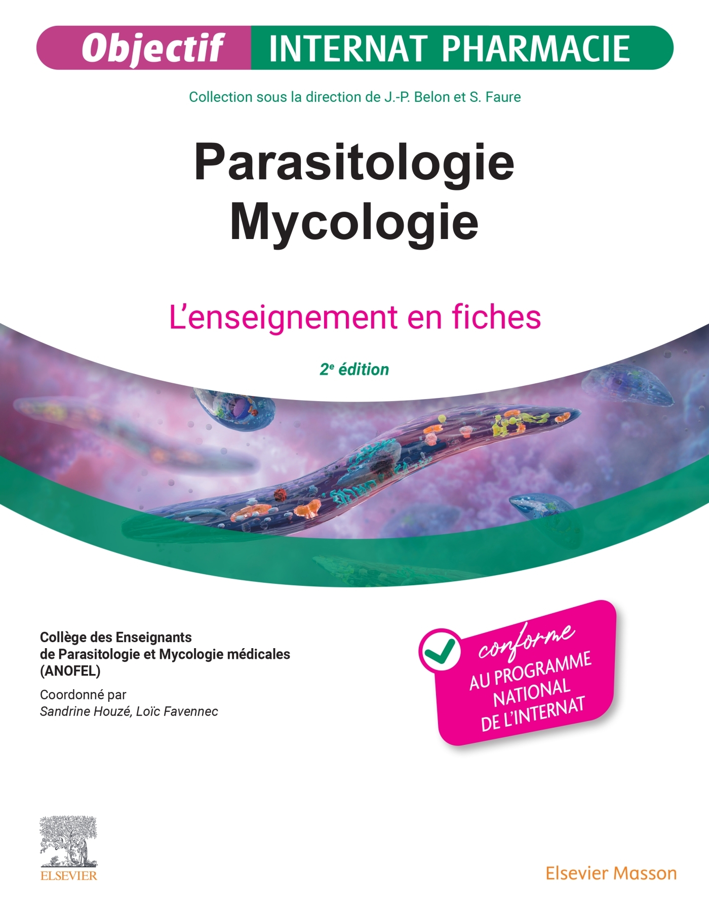 Parasitologie - Mycologie, L'enseignement en fiches (9782294787836-front-cover)