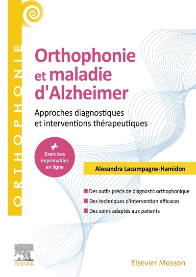 Orthophonie et maladie d'Alzheimer, Approches diagnostiques et interventions thérapeutiques (9782294789106-front-cover)