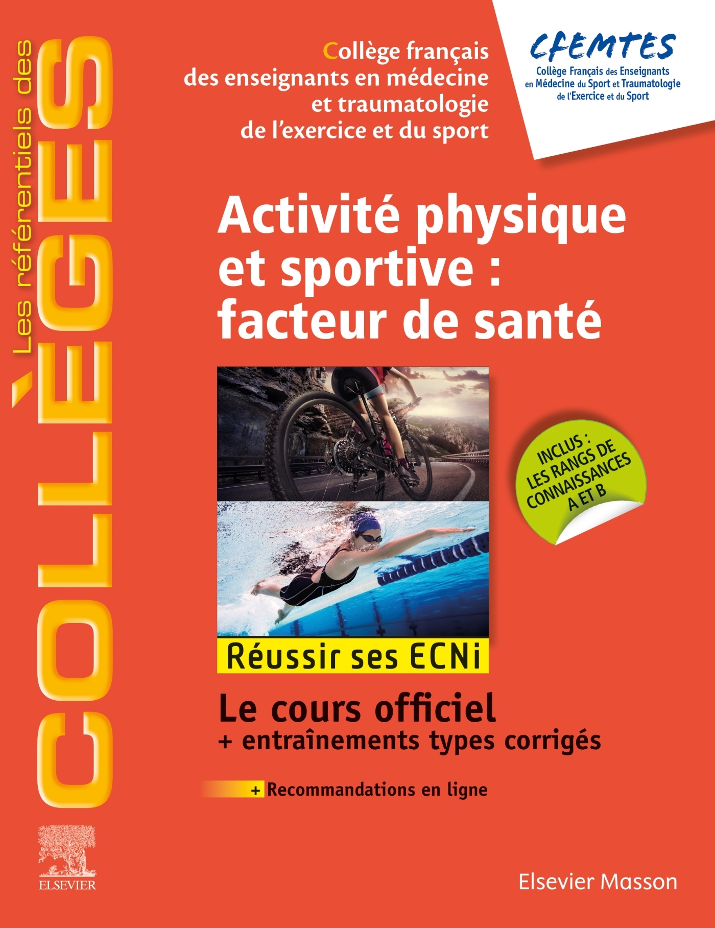 Activité physique et sportive : facteur de santé, Réussir les ECNi (9782294757341-front-cover)