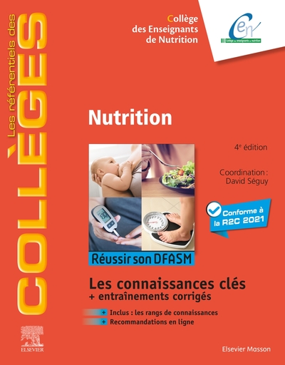 Nutrition, Réussir son DFASM - Connaissances clés (9782294773594-front-cover)