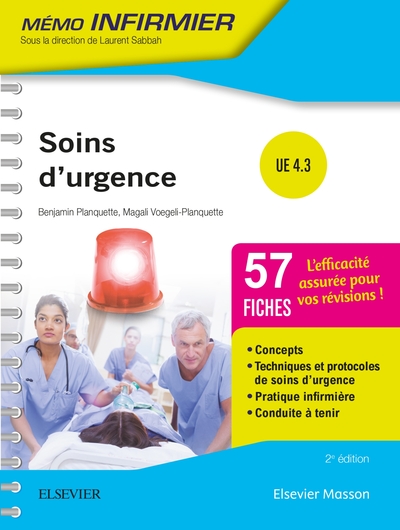 Soins d'urgence, Unités d'enseignement 4.3 (9782294765544-front-cover)