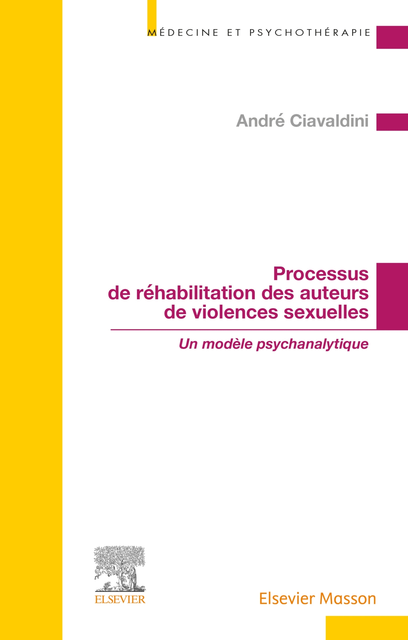 Processus de réhabilitation des auteurs de violences sexuelles, Un modèle psychanalytique (9782294778209-front-cover)