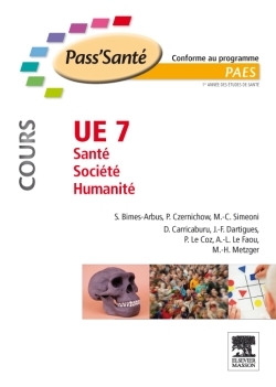 UE 7 - Santé - Société - Humanité Cours, Pilon Partiel  15/2/16 (9782294710766-front-cover)