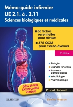 Mémo-guide infirmier - UE 2.1 à 2.11, Sciences biologiques et médicales (9782294753787-front-cover)