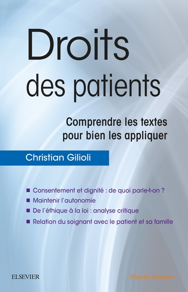 Droits des patients, Comprendre les textes pour bien les appliquer (9782294759123-front-cover)
