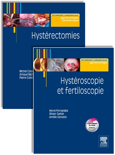 Hystérectomies/Hystéroscopie - Pack 2 tomes (9782294769870-front-cover)