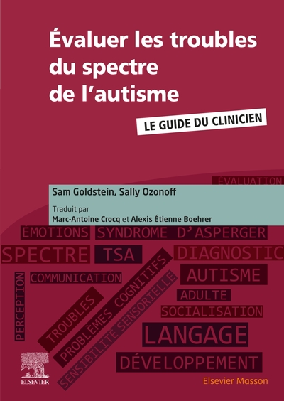 Evaluer les troubles du spectre de l'autisme, Le guide du clinicien (9782294765742-front-cover)