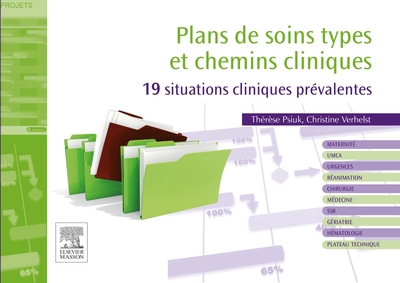 Plans de soins types et chemins cliniques, 19 situations cliniques prévalentes (9782294715709-front-cover)