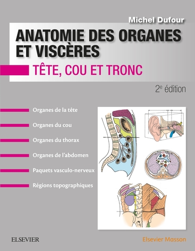 Anatomie des organes et viscères, Tête, cou et tronc (9782294758720-front-cover)