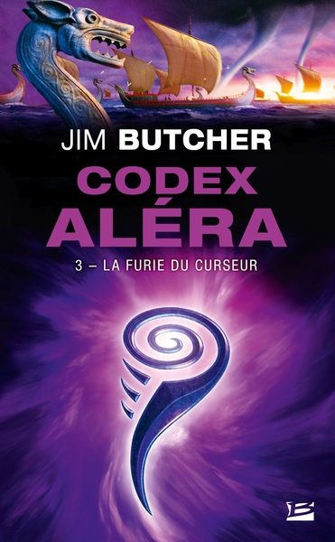 Codex Aléra, T3 : La Furie du Curseur (9782811207861-front-cover)