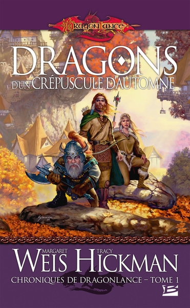 Chroniques de Dragonlance, T1 : Dragons d'un crépuscule d'automne (9782811201500-front-cover)
