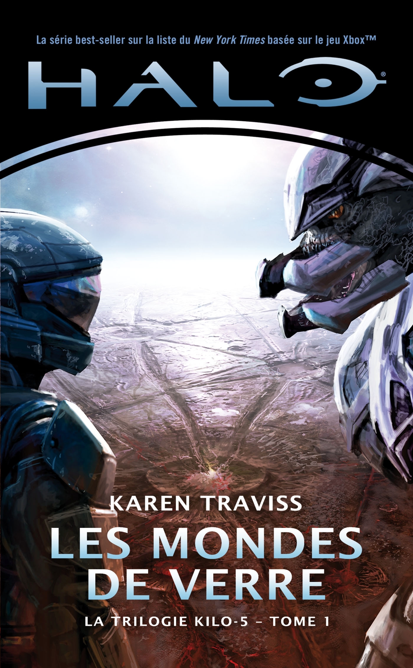 Halo, La Trilogie Kilo 5, T1 : Les Mondes de verre (9782811215163-front-cover)