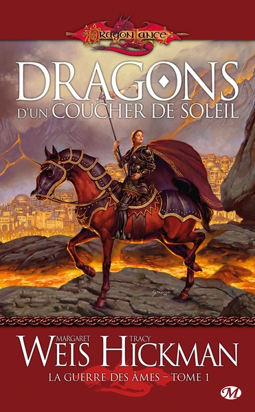 La Guerre des Âmes, T1 : Dragons d'un coucher de soleil (9782811203689-front-cover)