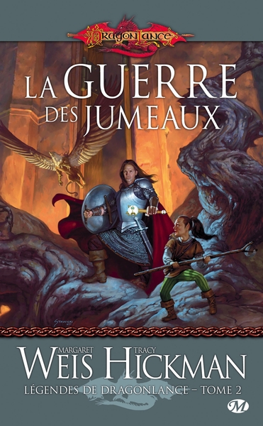Légendes de Dragonlance, T2 : La Guerre des jumeaux (9782811202934-front-cover)