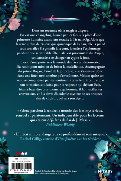 Les Portes de Tír na nÓg, T1 : Une plume si noire (9782811236595-back-cover)