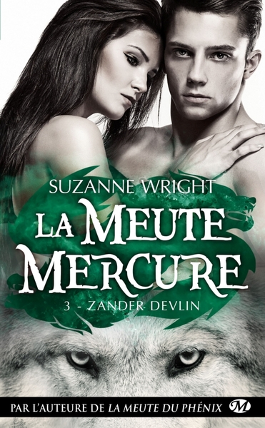 La Meute Mercure, T3 : Zander Devlin (9782811237455-front-cover)