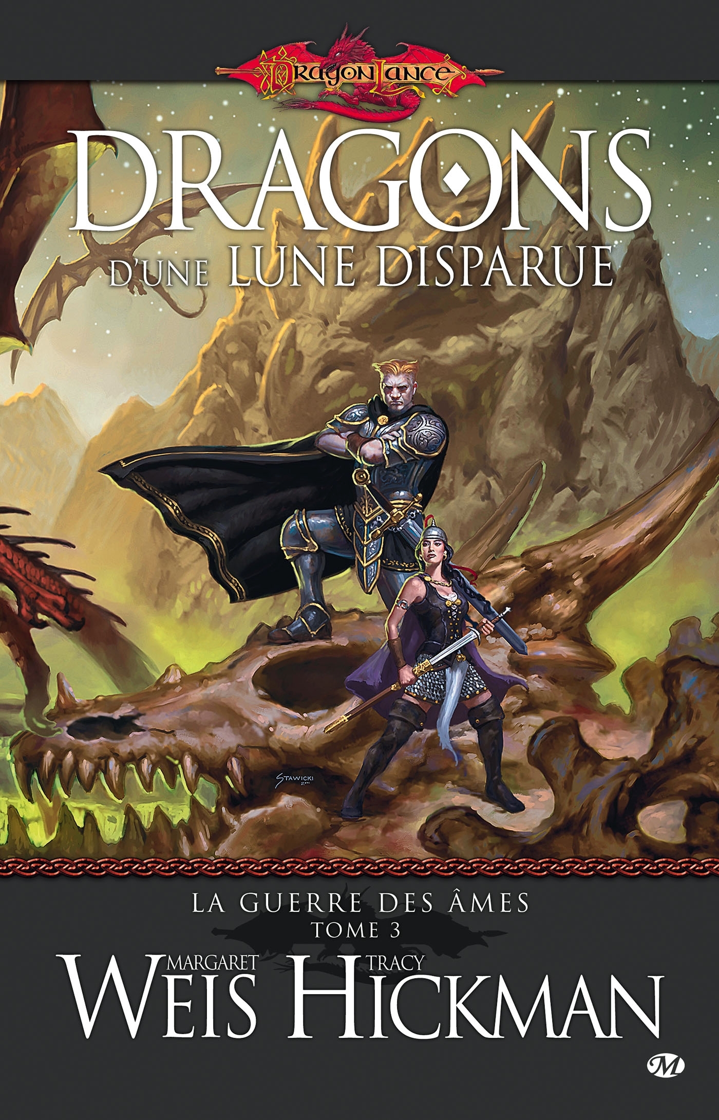 La Guerre des Âmes, T3 : Dragons d'une lune disparue (9782811201371-front-cover)
