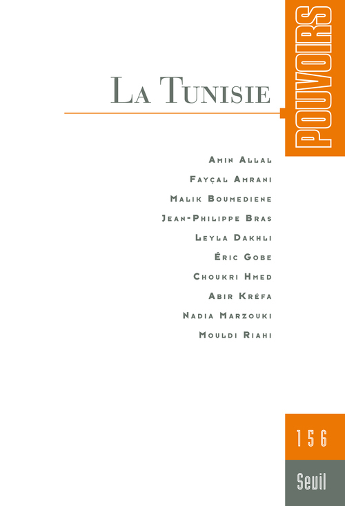 Pouvoirs, n° 156. La Tunisie (9782021297348-front-cover)