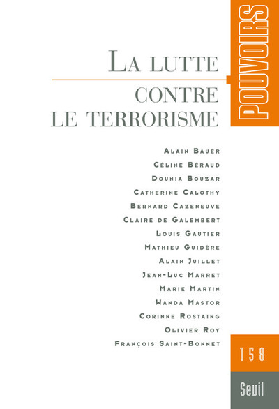 Pouvoirs, n° 158. La Lutte contre le terrorisme (9782021298475-front-cover)