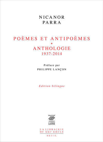 Poèmes et antipoèmes et Anthologie. 1937-2014 (9782021237450-front-cover)
