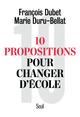 Dix Propositions pour changer d'école (9782021280258-front-cover)