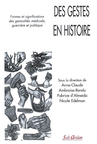 Des gestes en histoire, Formes et signification des gestualités médicale, guerrière et politique (9782842761233-front-cover)