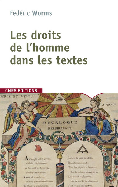 Les Droits de l'homme et philosophie (9782271068903-front-cover)