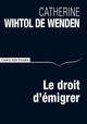 Le Droit d'émigrer (9782271078827-front-cover)