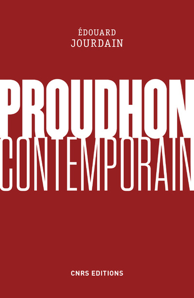 Proudhon contemporain (9782271090195-front-cover)