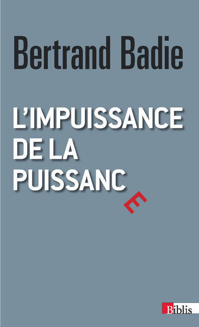 L'Impuissance de la puissance (9782271078742-front-cover)