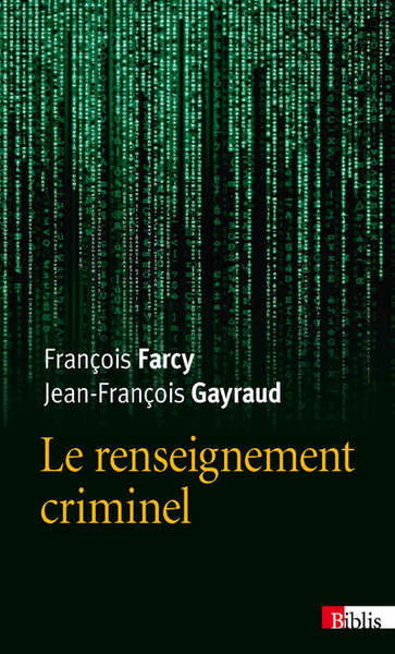 Le Renseignement criminel (9782271082183-front-cover)