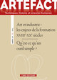 Artefact n°2 - Art et industrie. Les enjeux de la (9782271081506-front-cover)