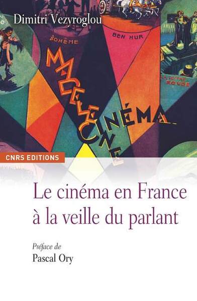 Le Cinéma en France à la veille du parlant (9782271071200-front-cover)