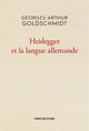 Heidegger et la langue allemande (9782271088147-front-cover)