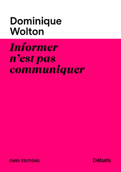 Informer n'est pas communiquer (9782271068200-front-cover)