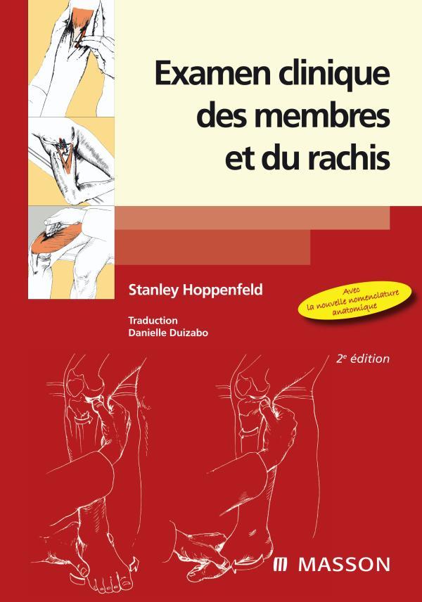 Examen clinique des membres et du rachis (9782294093180-front-cover)